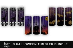 Halloween Tumbler Sublimation Bundle PNG Product Image 1