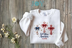 God Bless America Clipart PNG Sublimation Design Product Image 2