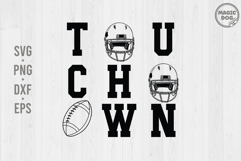 Touchdown Season|Football Season Game Day|Ballpark Mom SVG Product Image 1