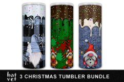 Christmas Gnome Tumbler Sublimation Bundle | 20 Oz Wrap PNG Product Image 1