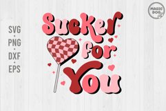 Sucker For You|Retro Valentine Day|Candy Heart Coquette Product Image 1