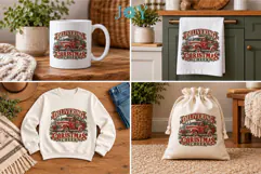 Christmas Sublimation and DTF Design - PNG File Product Image 2