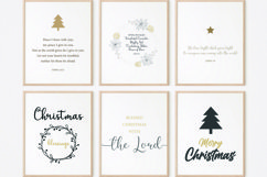 Set of 6 Christmas Bible Verses, Christmas Quotes Product Image 1