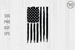 Distressed American Flag|American Flag Patriotic SVG Product Image 1