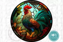 ROOSTER PNG CLIPART FOR DOOR HANGER, COASTERS AND MORE Product Image 1