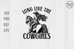 Long Live the Cowgirls|Trending Western|Retro Cowgirls Product Image 1