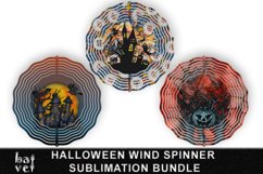 Halloween Wind Spinner Sublimation Bundle PNG Product Image 1