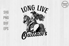Long Live the Cowgirls|Trending Western|Outlaws Cowgirl Product Image 1