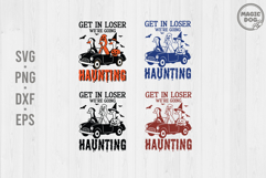 Get in Loser We’re Going Haunting Halloween Spooky Goose SVG Product Image 1