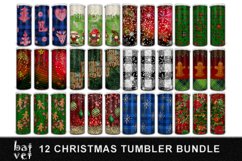 Christmas Tumbler Bundle | 20 Oz Skinny Tumbler Sublimation Product Image 1