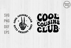 Cool Cousins Club|Cousin Crew|Matching Family Reunion Svg Product Image 1