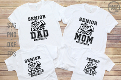 11 Senior Cheer Family Class of 2026|Cheerleader Mom Dad SVG Product Image 1
