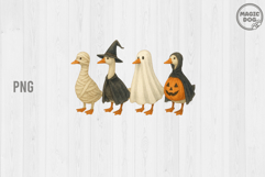 Goose in Halloween Costumes|Spooky Goosey|Boo Goose Product Image 1