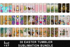Easter Tumbler Sublimation Bundle | Easter Bundle PNG Design Product Image 1