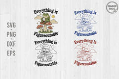 Everything is Figureoutable|Mental Health Inspirational Frog Product Image 1