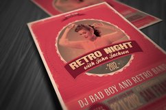 Retro Style Party Flyer Product Image 3