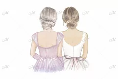 Mother of the bride. Hand drawn illustration Product Image 1