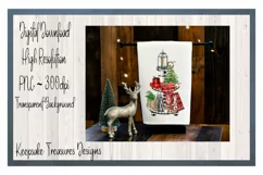 Christmas Buffalo Tiered Tray, PNG Sublimation Design Product Image 2