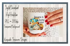Autumn Is My Favorite Color, Gnome Illustration, PNG Product Image 3