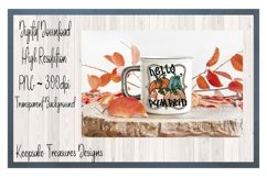 Hello Pumpkin, Hand Drawn, PNG Simulation Design Product Image 4