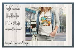 Autumn Is My Favorite Color, Gnome Illustration, PNG Product Image 4