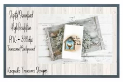 Christmas Hand Drawn Stable, Baby Jesus, PNG Sublimation Product Image 3