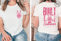 Built For Summer SVG|Vintage Summer Vibes|Trending Summer Product Image 6