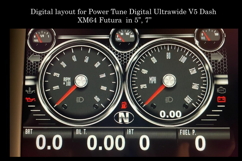 Digital Layout for Power Tune Digital Ultrawide V5 Dash Product Image 2