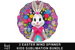 Easter Wind Spinner Sublimation Bundle | Kids Design PNG Product Image 2