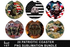 Texas Coaster Sublimation Bundle | Patriotic Print Designs Product Image 2