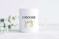 Choose Joy SVG, Joy SVG PNG, Quote Svg, Positive Svg Product Image 3
