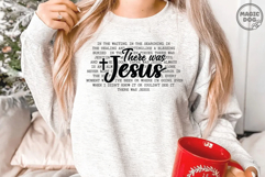 There was Jesus|Christian Jesus|Bible Verse|Aesthetic God Product Image 2