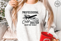 Professional Crop Duster|Airplane Pilot Humor|Aviation SVG Product Image 2