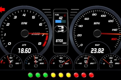 Digital Layout for Power Tune Digital Ultrawide V5 Dash Product Image 2