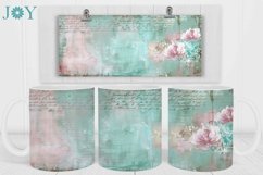 VINTAGE SUBLIMATION MUG WRAP DESIGN COFFEE CUP TEMPLATE Product Image 2