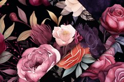 Dark Romance Digital Papers - Seamless Patterns Product Image 2