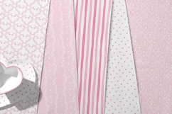 6 VALENTINE'S DAY PATTERNS | EPS PNG JPG Product Image 2