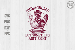 Undiagnosed But Something Ain’t Right Funny Raccoon Meme SVG Product Image 1