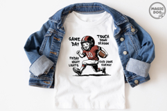 Touchdown Season Vintage Football|Football Player|Game Day Product Image 2