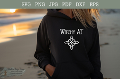 Witchy AF Witches Knot SVG PNG JPG | Witchcraft Sublimation Product Image 4