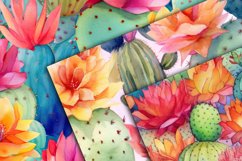Cactus Bliss Digital Papers - Seamless Patterns Product Image 2