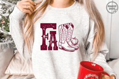 Western Cowgirl Fall|Retro Pumpkin Fall Season|Western Fall Product Image 2