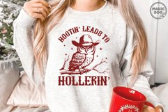 Vintage Western Owl|Country Cow Boy Owl|Funny Owl Saying Product Image 2