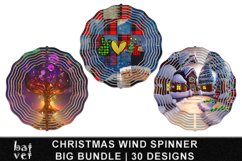 Christmas Wind Spinner Sublimation Bundle | Big Bundle PNG Product Image 2