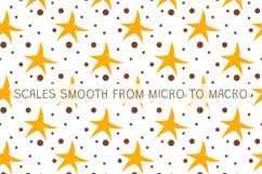 Playful Yellow Stars Seamless Pattern Product Image 2