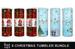 Christmas Tumbler Bundle | 20 Oz Skinny Tumbler Sublimation Product Image 4