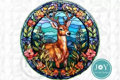 DEER PNG CLIPART FOR DOOR HANGER, COASTERS AND MORE Product Image 1
