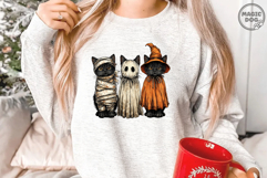Halloween Black Cat Pumpkin|Halloween Ghosts Cat Spooky Product Image 2