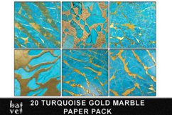 Turquoise Paper Pack | Marble Textures | Marble Background Product Image 2