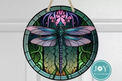 DRAGONFLY PNG CLIPART FOR DOOR HANGER, COASTERS AND MORE Product Image 2